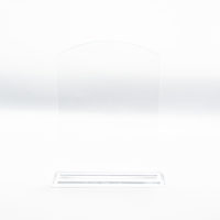 Trophée plexiglass rectangle socle